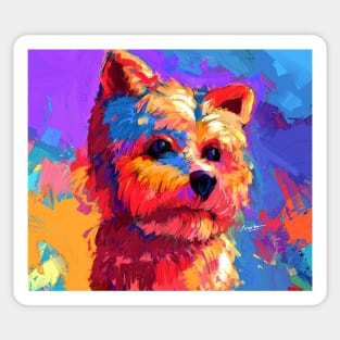 Yorkshire Terrier Dog Sticker